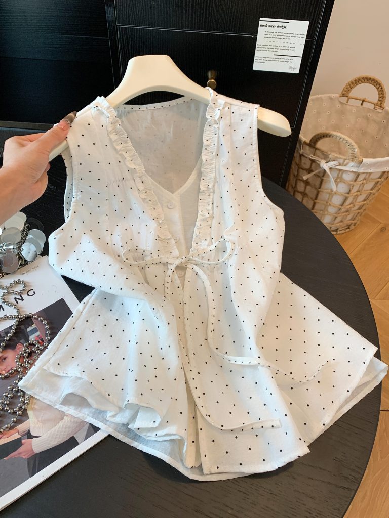 Striped Halter Casual Top for Women Summer Vacation Off-Shoulder Sleeveless Vest